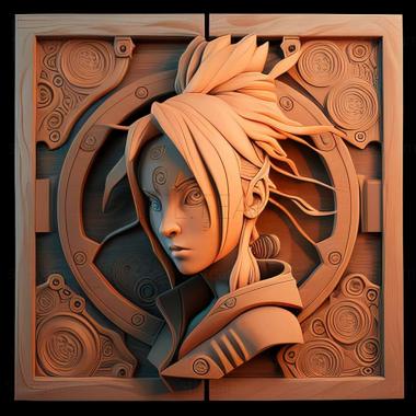 3D model Katrin FROM NARUTO (STL)